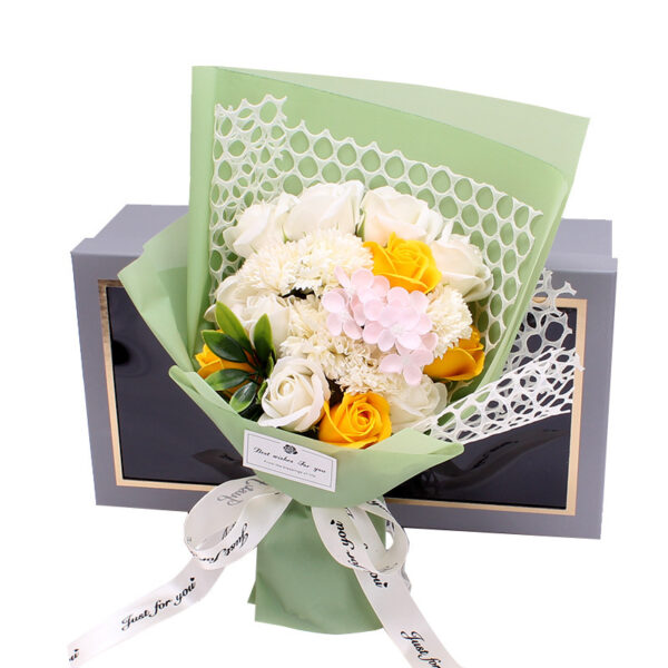 1329617407630.jpg Valentine's Day Gift 19 Rose Soap Bouquet Gift Box
