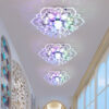 317393820214.jpg Small Crystal Lamp Corridor Lamp Modern Minimalist Living Room Lamp