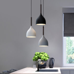 Nordic Restaurant Chandelier Three-head Modern Minimalist