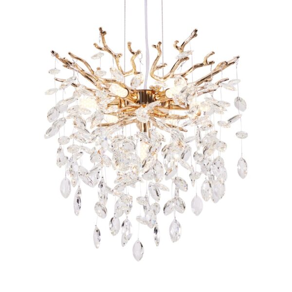 414c5667-ad26-42d0-a47a-acb3791d60f4.jpg Modern Tree Branch Crystal Chandelier Luxury Gold Crystal Pendant Lighting 18in Contemporary 7-Light Chandeliers For Dining Room Kitchen Bedroom Living Room Bulb Is Not Including