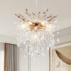 5ad4a8d1-63c3-4935-9506-2fb395f19d88.jpg Modern Tree Branch Crystal Chandelier Luxury Gold Crystal Pendant Lighting 18in Contemporary 7-Light Chandeliers For Dining Room Kitchen Bedroom Living Room Bulb Is Not Including