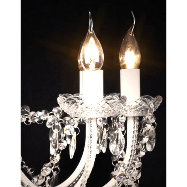 chandelier with 1600 crystals