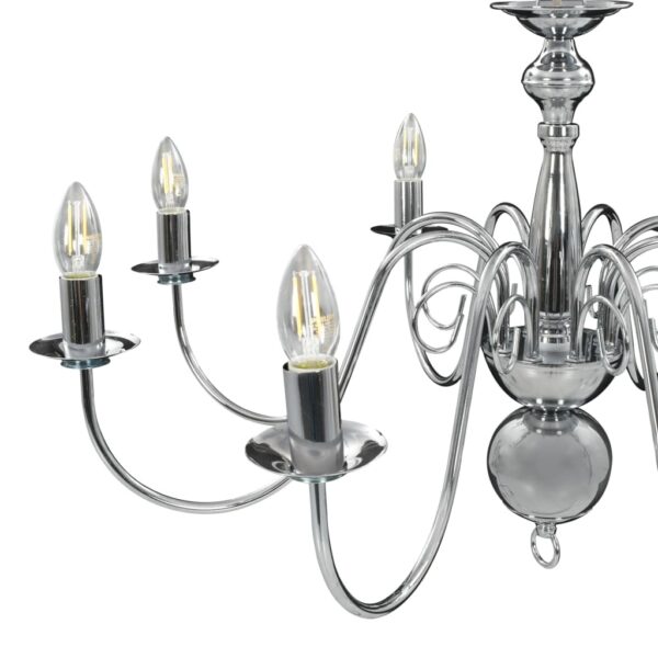 914ff417-010f-4234-8e23-c8682189ad38.jpg Silver Chandelier for 8 x E14 Bulbs