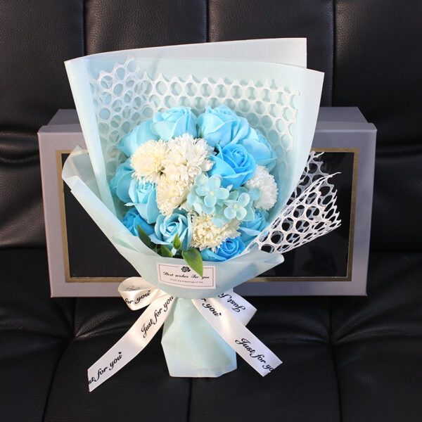 973891837332.jpg Valentine's Day Gift 19 Rose Soap Bouquet Gift Box