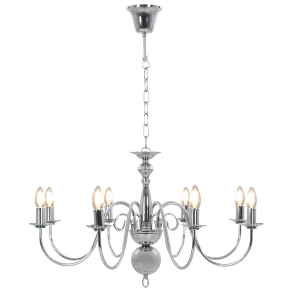 dfb0d559-fa44-4eca-aabc-8ddee66ffb9d.jpg Silver Chandelier for 8 x E14 Bulbs
