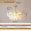 Post-modern Luxury Of French Bedroom Chandelier